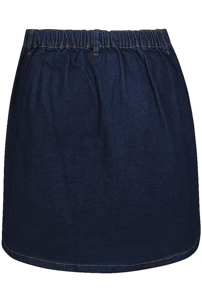 Denim Wickelrock