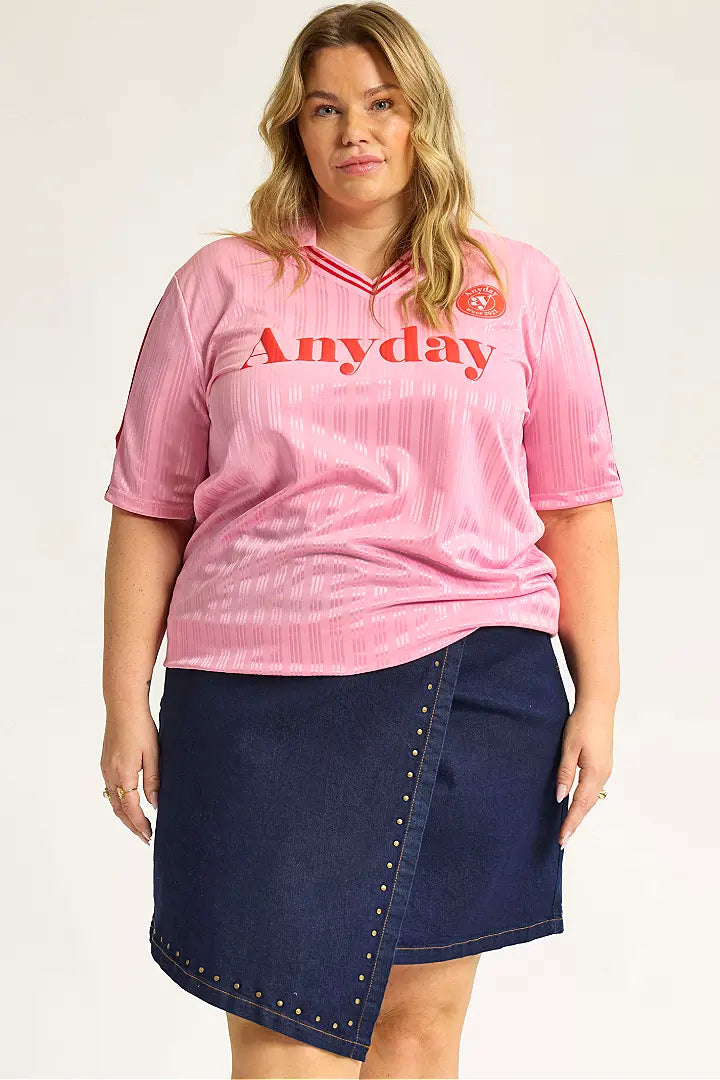 Retro Sport Shirt Rose