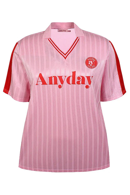 Retro Sport Shirt Rose