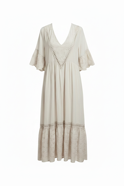 Boho Kleid ohne Bügel und Etikett