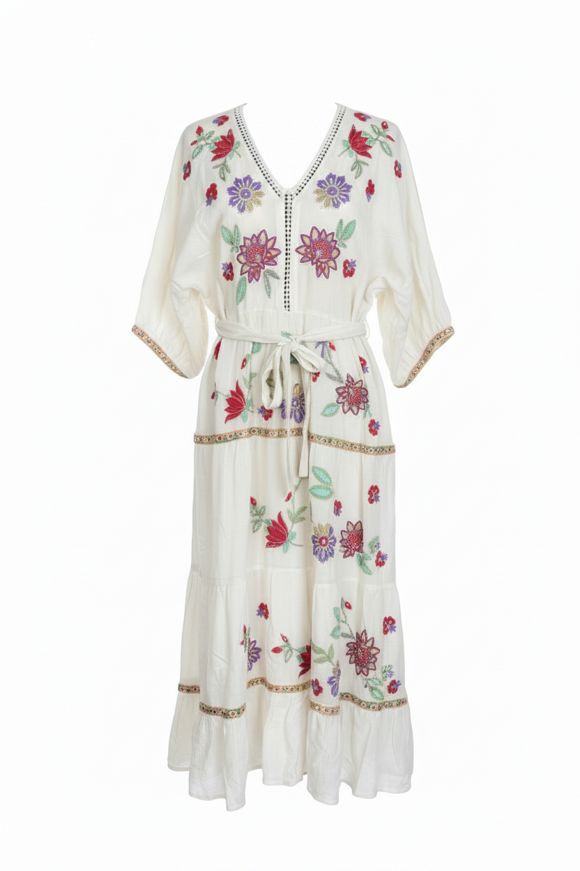 Boho-Kleid ohne Puppe