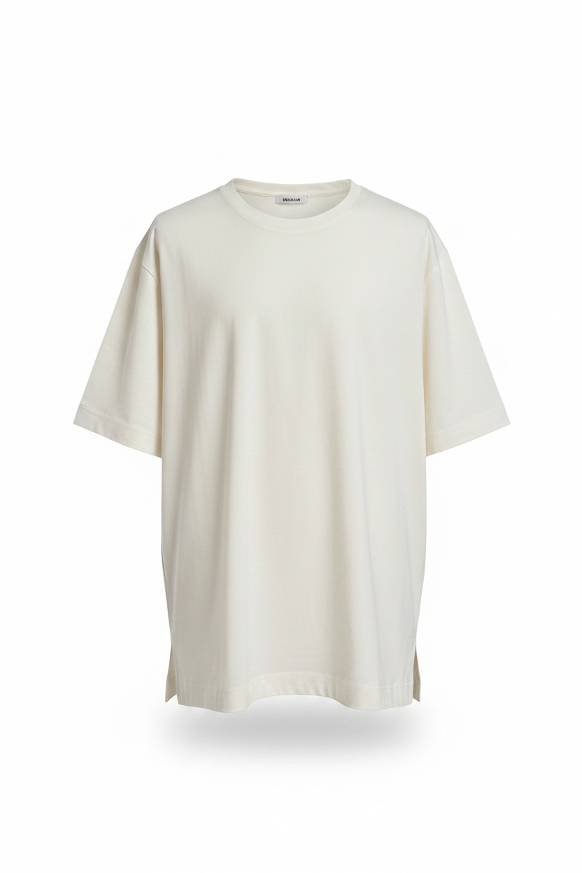 Creme Oversize T-Shirt