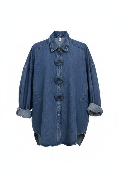 Denim Overshirt Produktbild