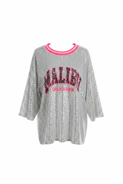 Malibu Pailletten Shirt Produktbild