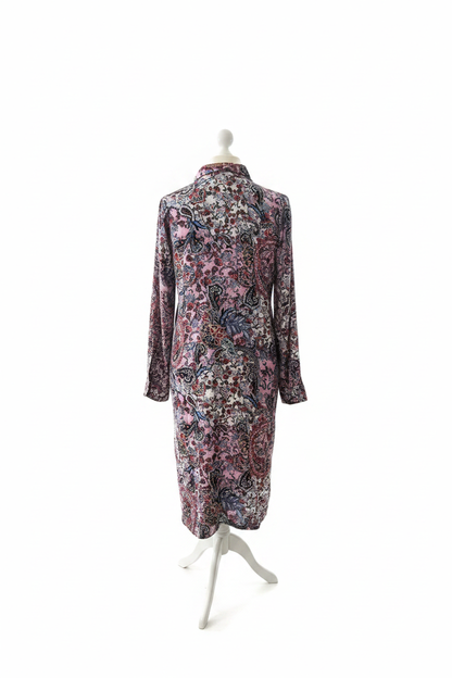 Paisley Kleid Rückansicht