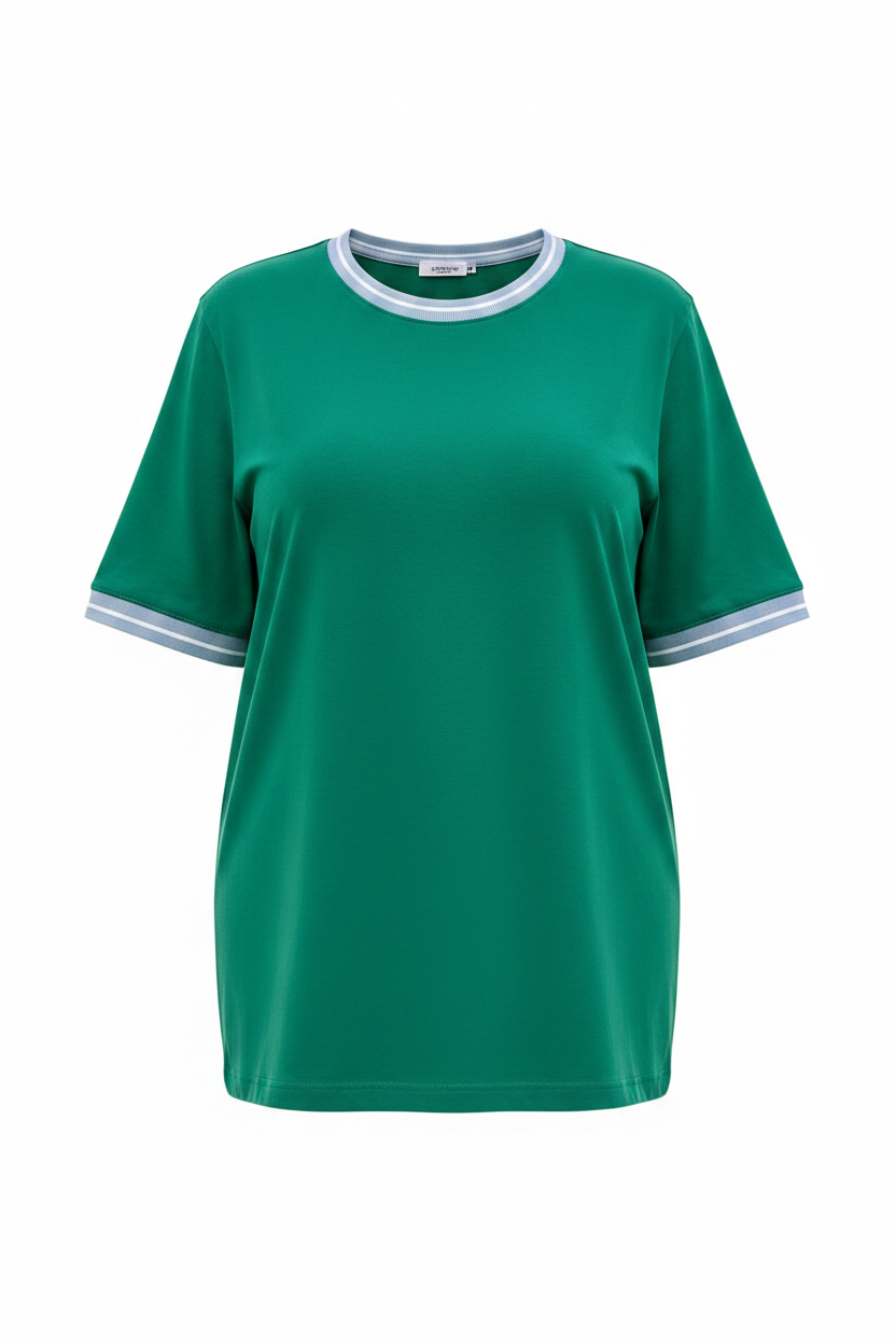 Produktfoto grünes T-Shirt ohne Person
