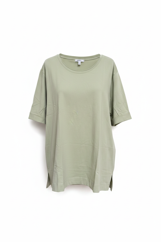 Salbeigrün Oversize T-Shirt